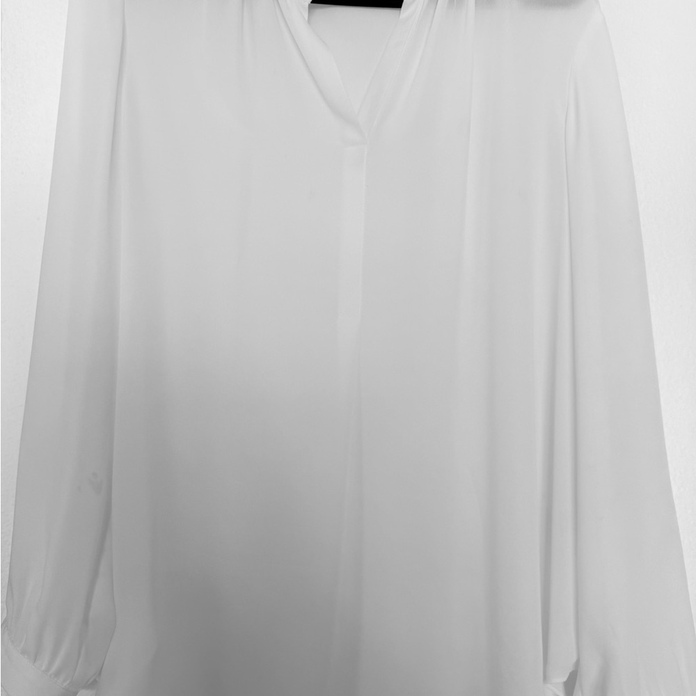 Chic White Women's Blouse
